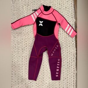 Pink and Purple Manta Wetsuit